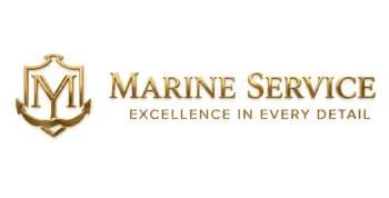 Логотип сервисного центра Мarine service