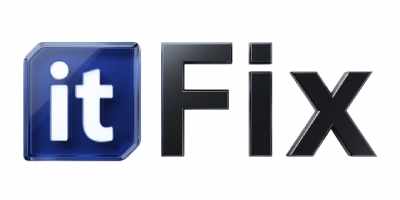 Логотип сервісного центра itFix